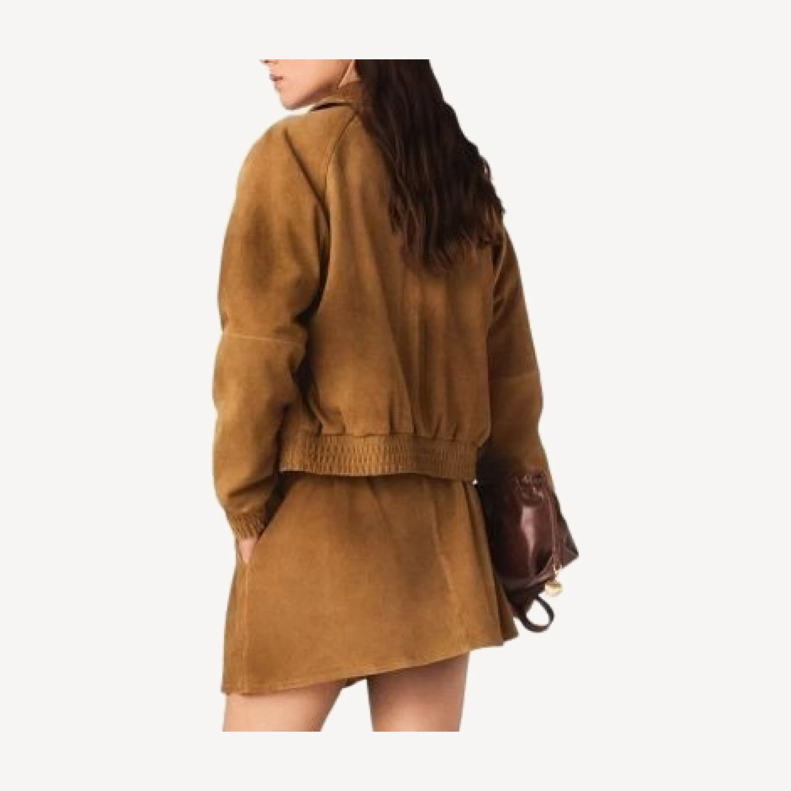 Maje Binglesa Suede Jacket