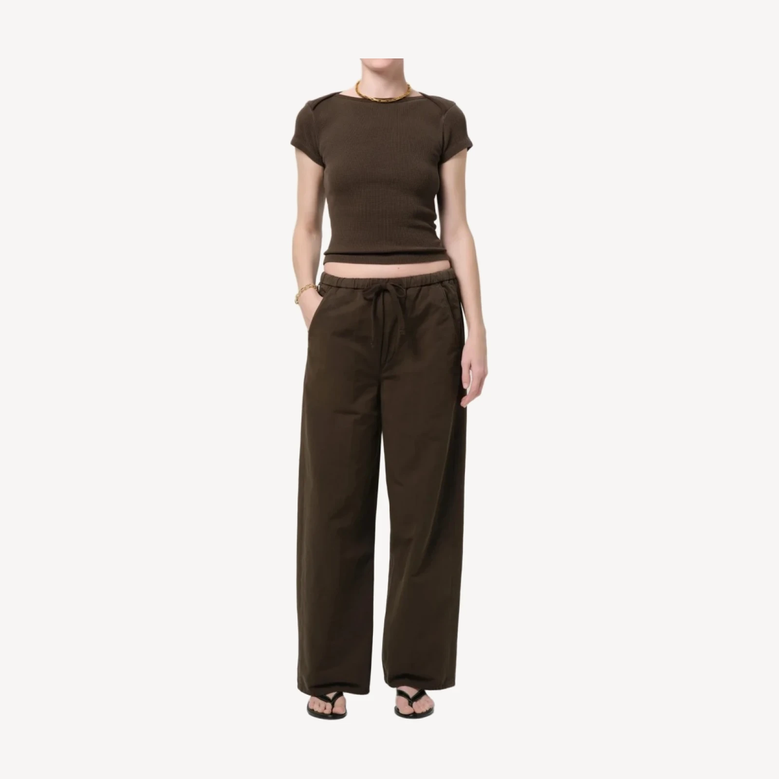 Aurora Italian Fine Twill Pull On in Moss