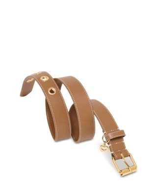 Maje Women's Miss M Eyelet Leather Belt
