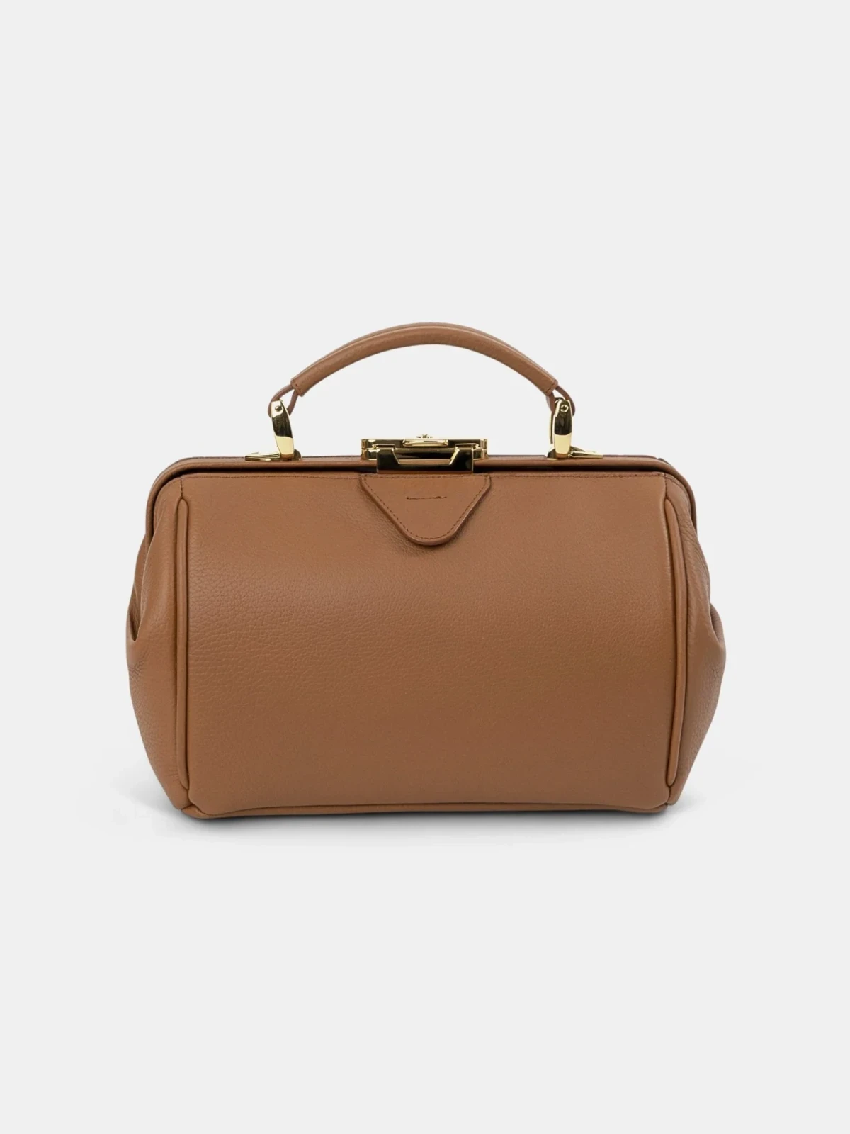 The Sophie - Havana Brown Calf Grain