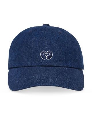 Maje Denim Baseball Cap