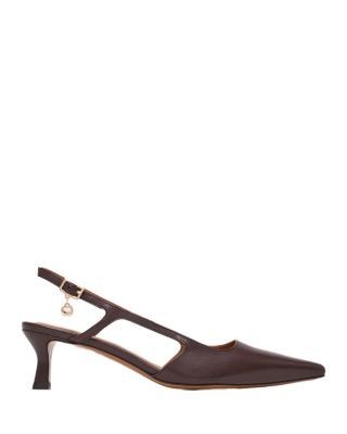 Maje Women's Leather Slingback Pumps