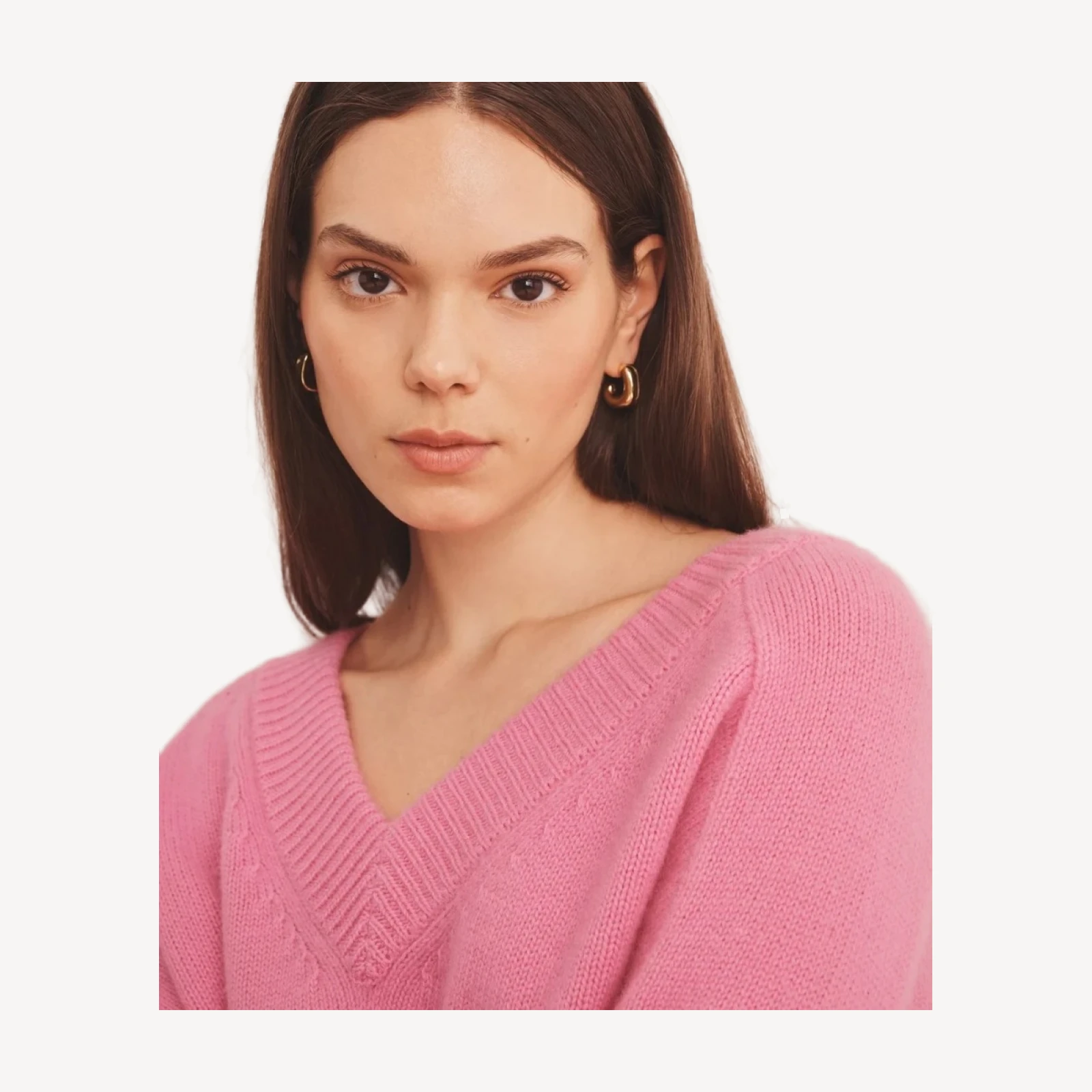 Super Luxe Cashmere V-Neck Sweater