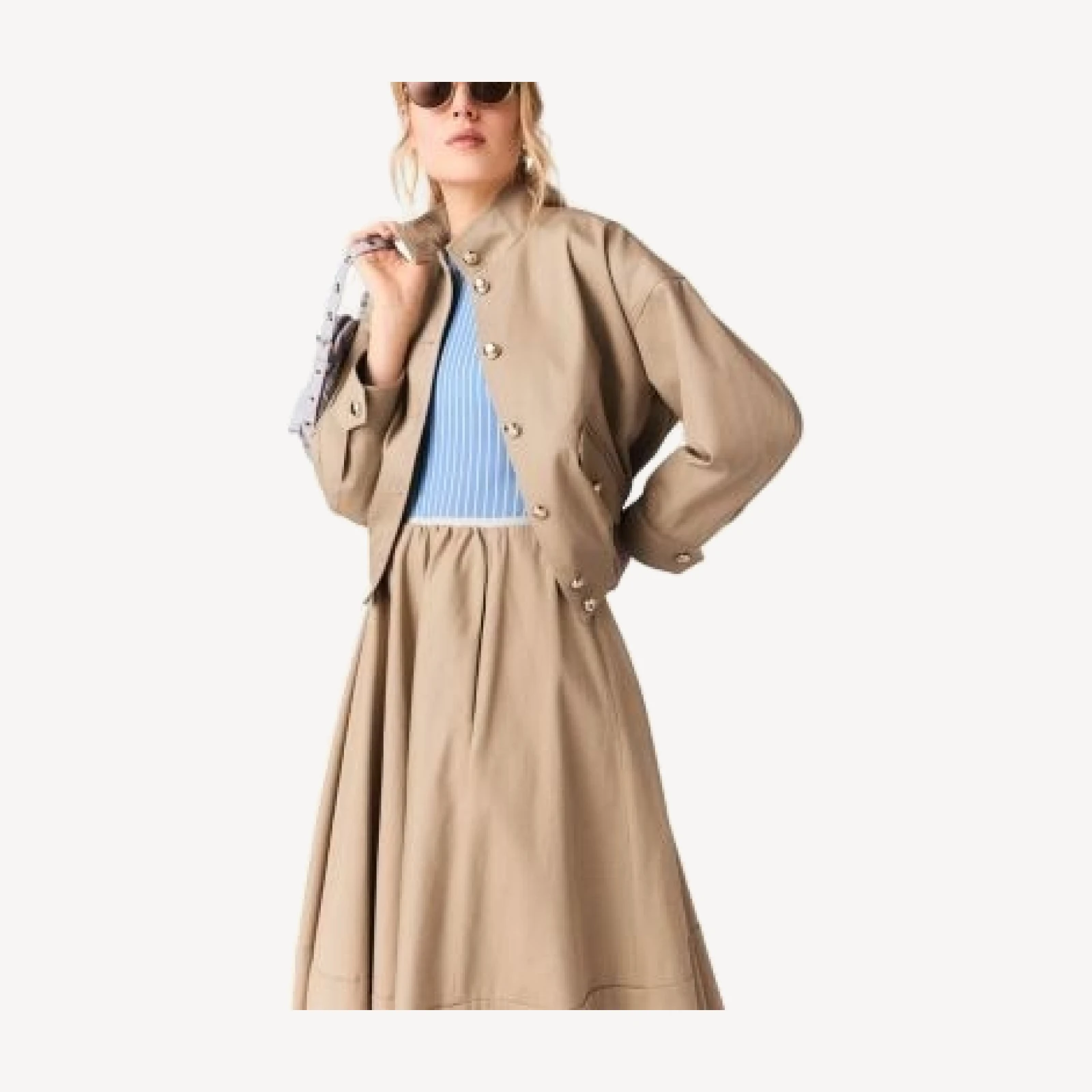 Maje Cotton Bomber Jacket