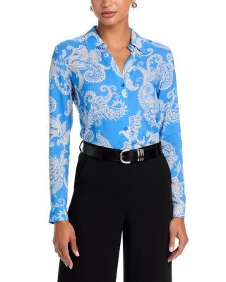 L'Agence Holly Long Sleeve Blouse