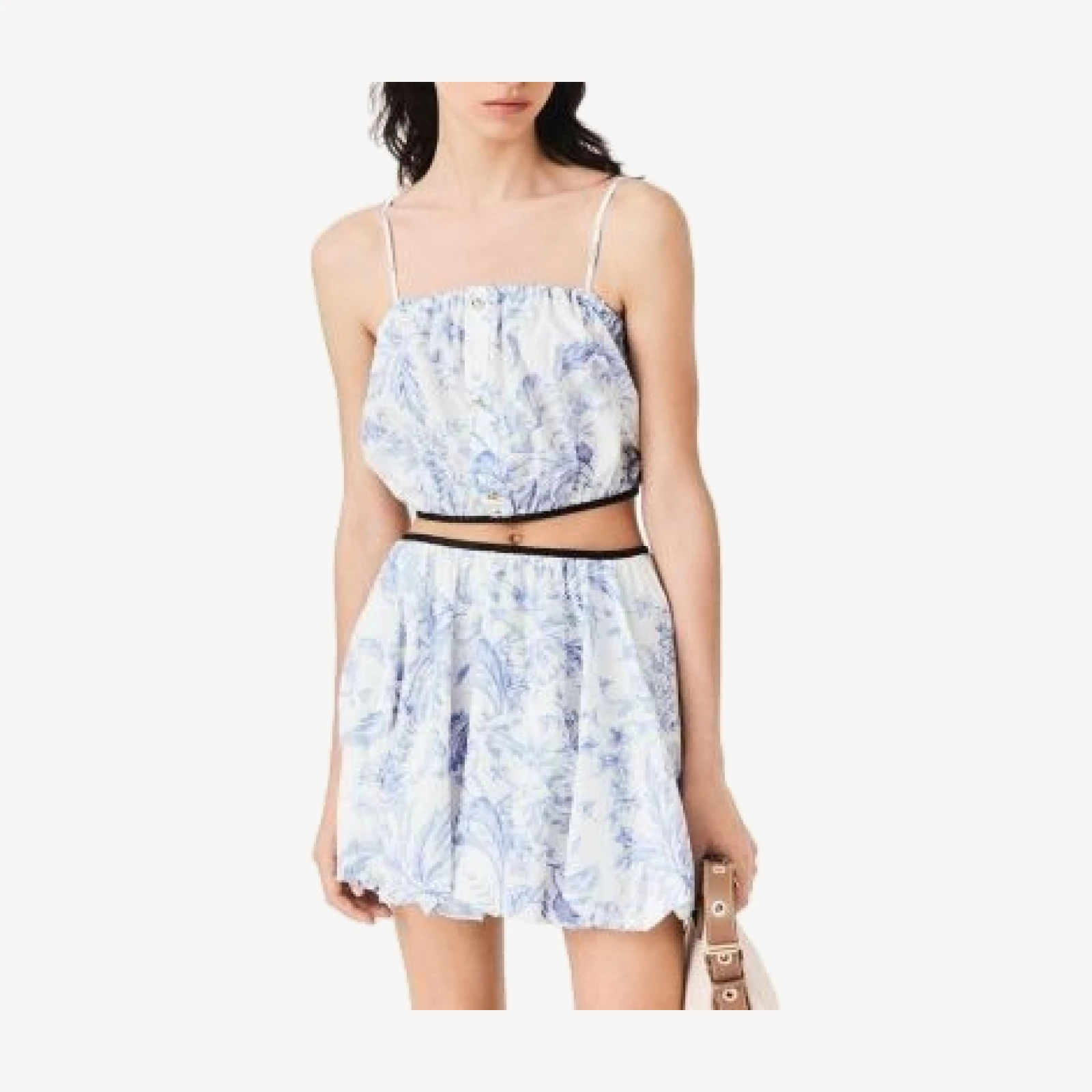 Maje Balloon Mini Skirt