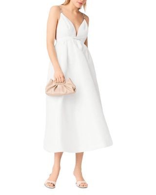 Maje Rapassa Open Back Belted Dress