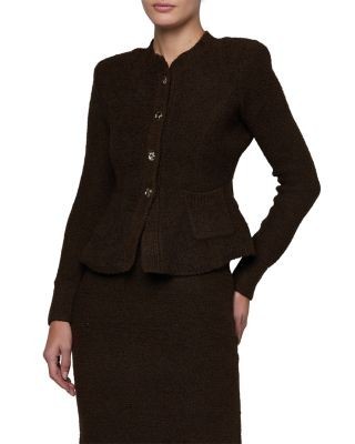 L'Agence Melissa Peplum Cardigan