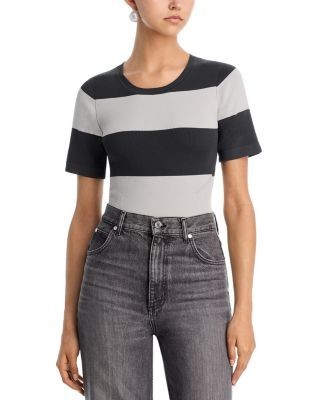 L'Agence Rosemond Color Blocked Bodysuit