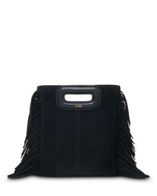 Maje M Bag Suede Fringe Crossbody