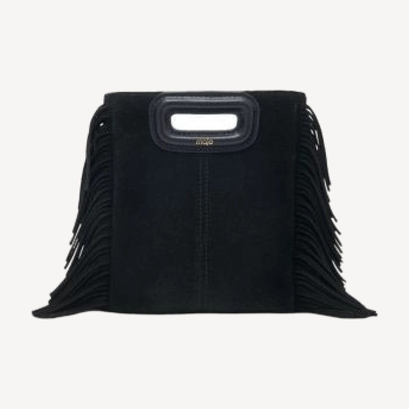 Maje M Bag Suede Fringe Crossbody