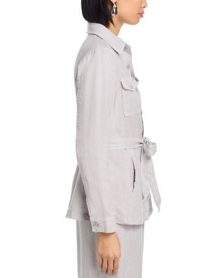 L'Agence Samaya Linen Safari Jacket