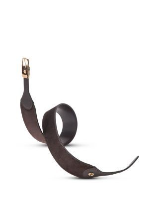 Maje Women's Suede & Leather Corset Belt