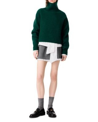 Maje Megevinak Yak Blend Sweater