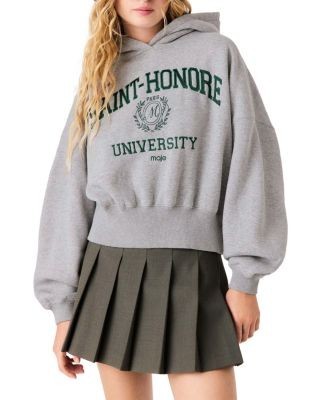 Maje Tiversity Hoodie Sweatshirt