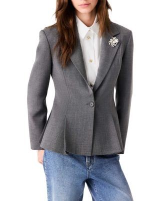 Maje Veandra Flared Blazer