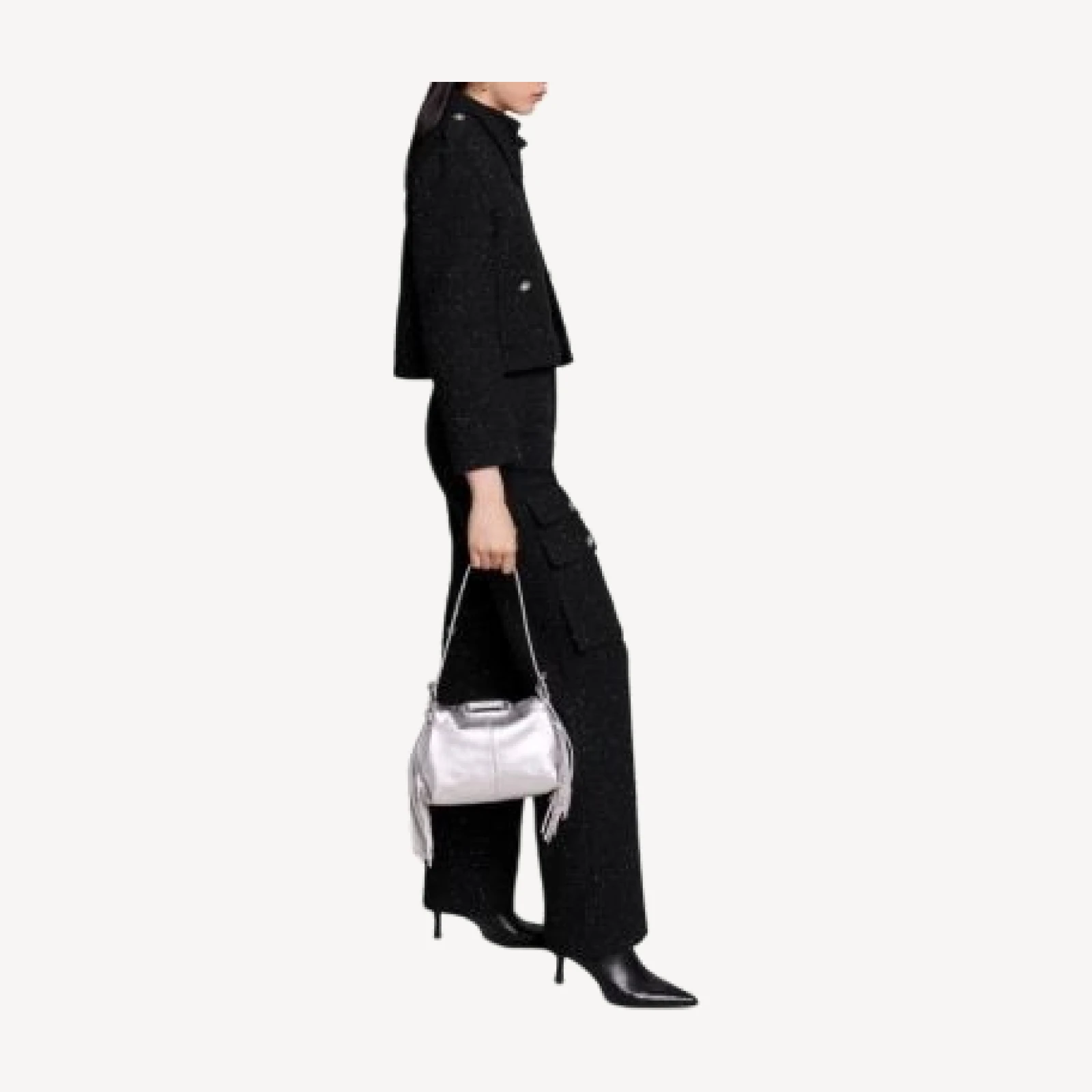 Maje 224 Miss M Mini Metallic Bag