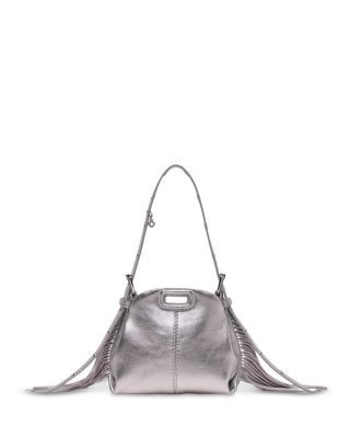 Maje Metallic Micro Bag