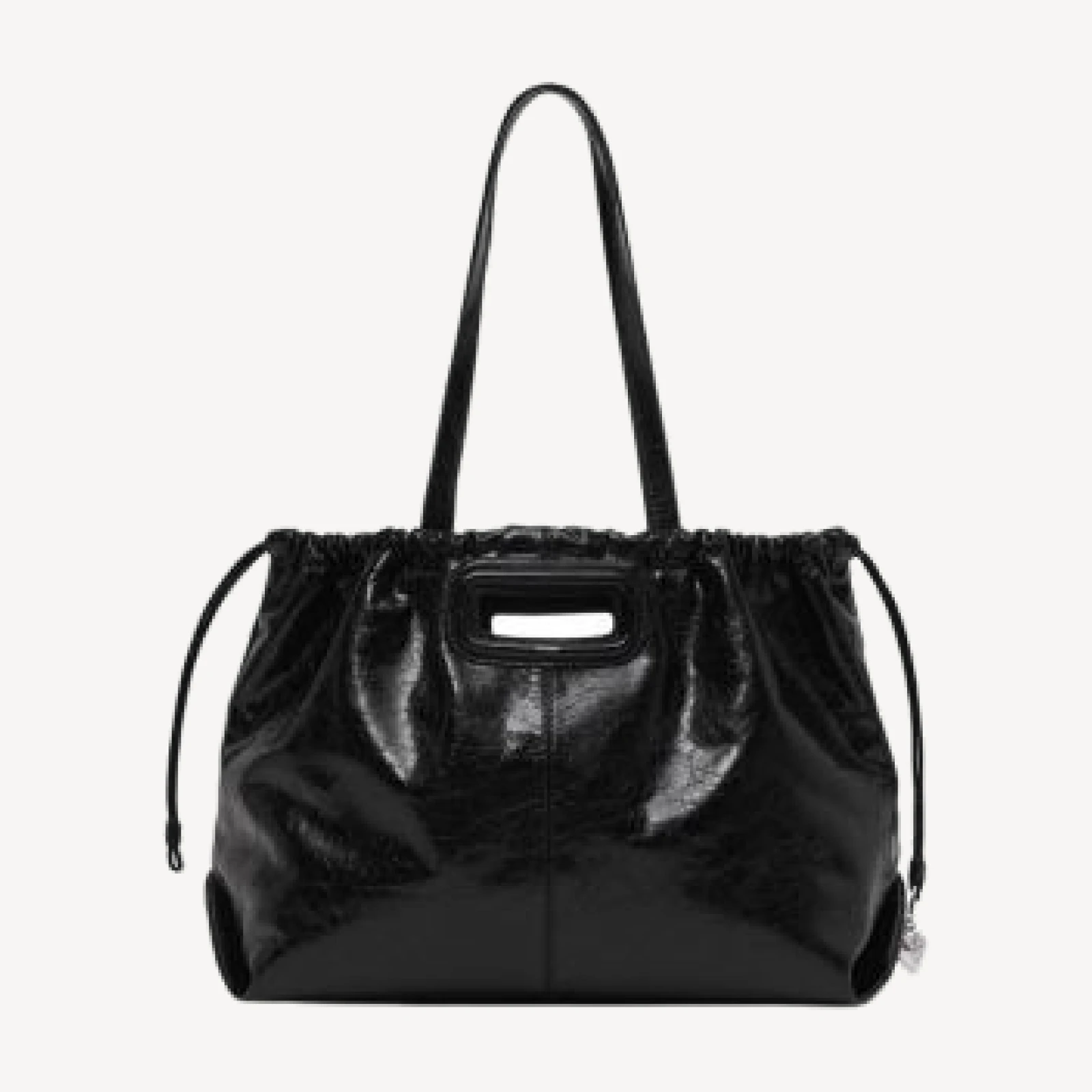 Maje Crackled Miss M Tote