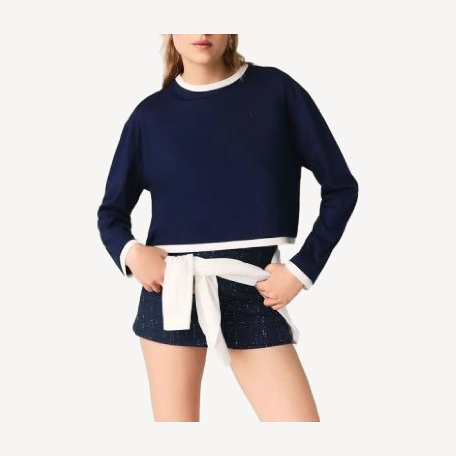 Maje Layered Effect Tee