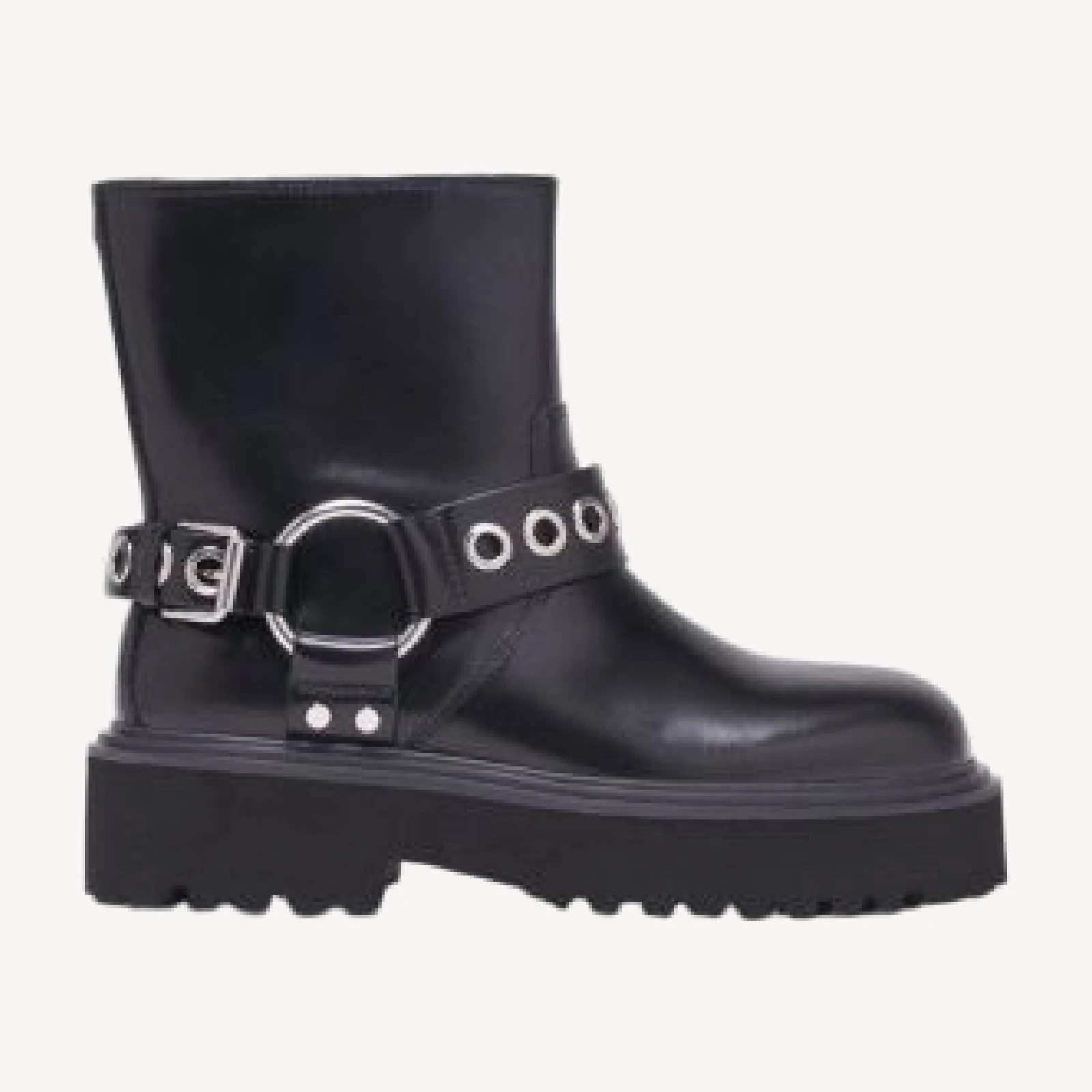 Maje Women's Leather Biker Boots