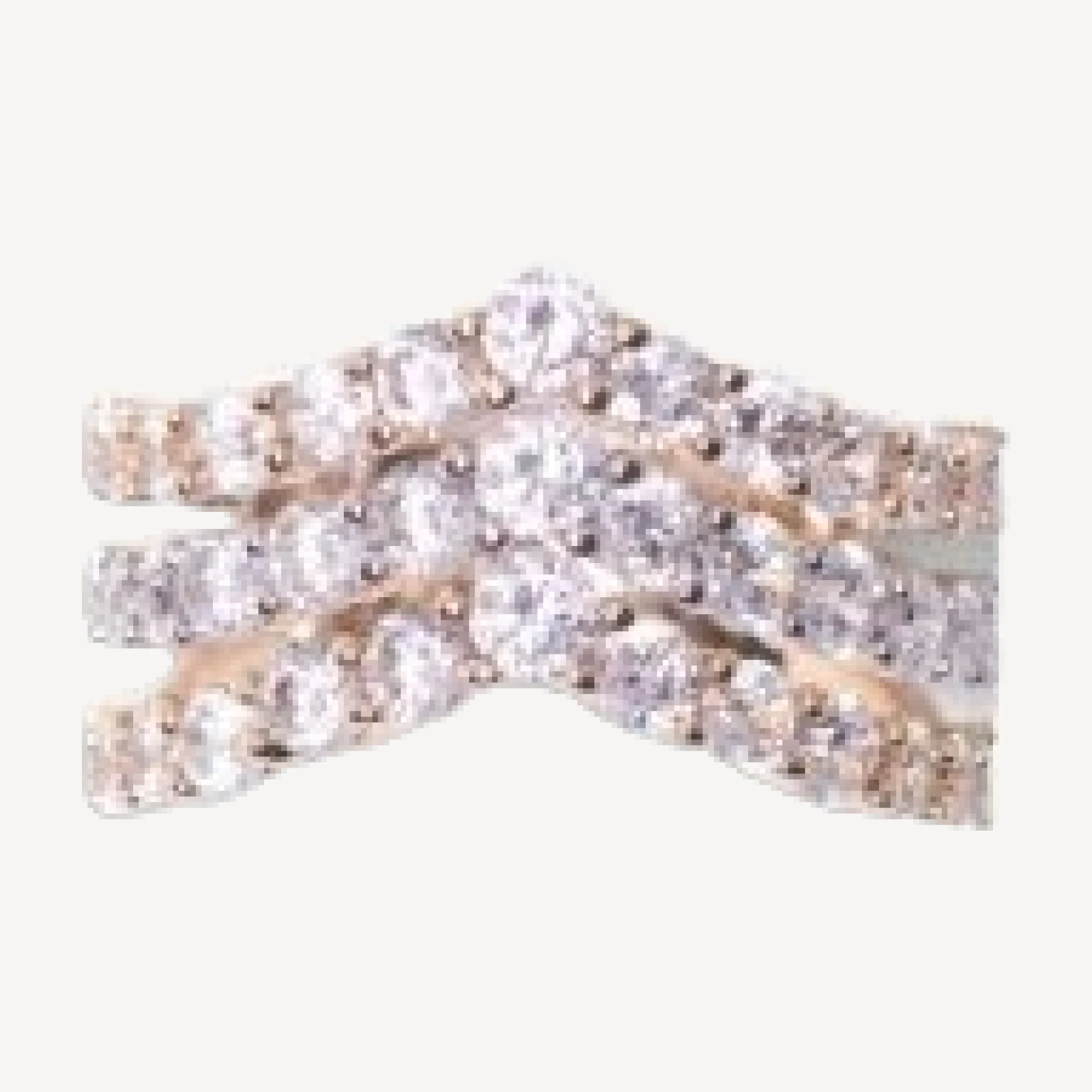 Maje Two Tone Rhinestone Ring