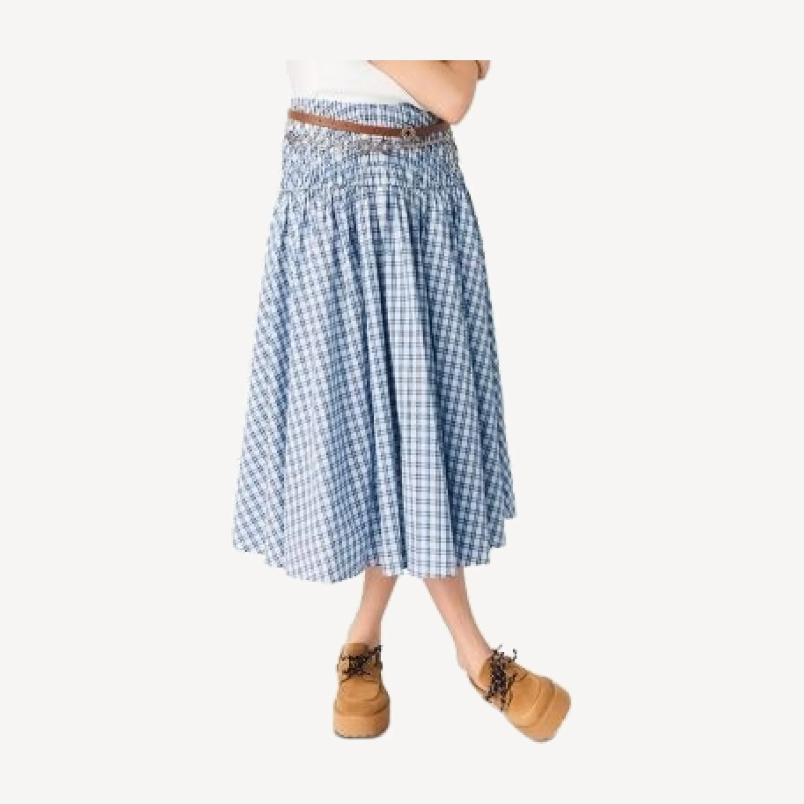 Maje Rhinestone Cotton Maxi Skirt