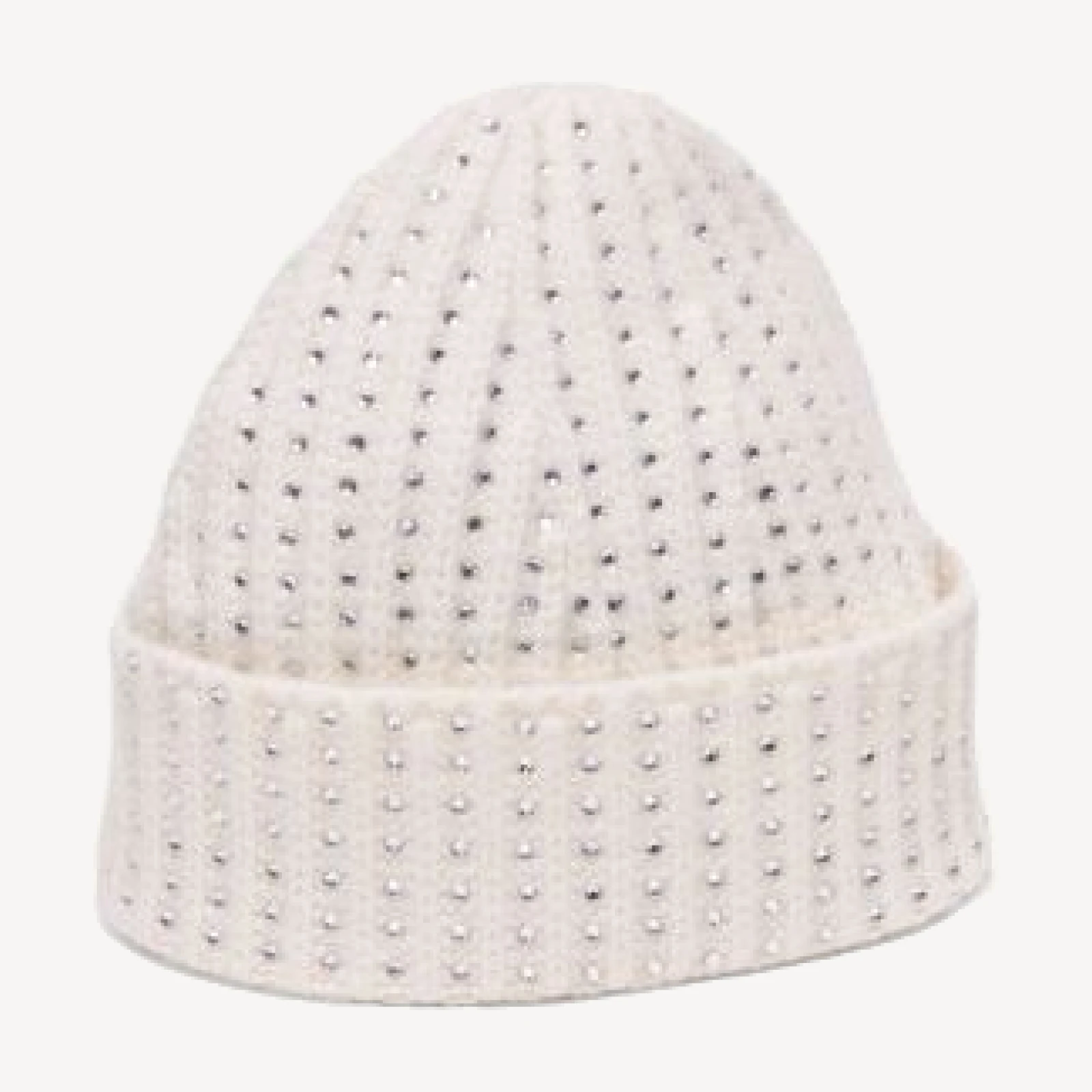 Maje Rhinestone Embellished Wool Beanie
