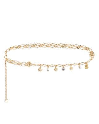 Maje Women's Double Chain Belt With Charms