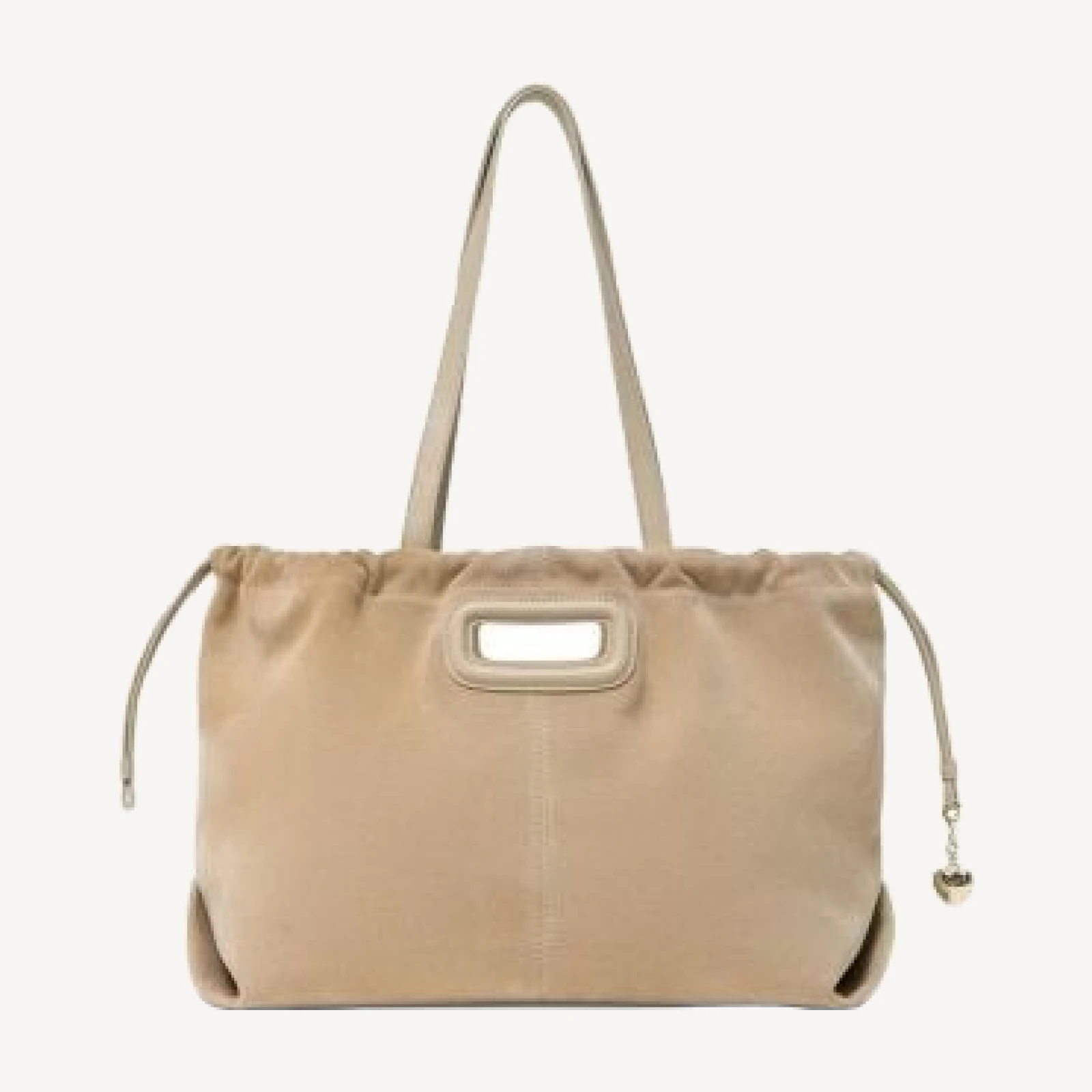 Maje Milpli Suede Tote Bag