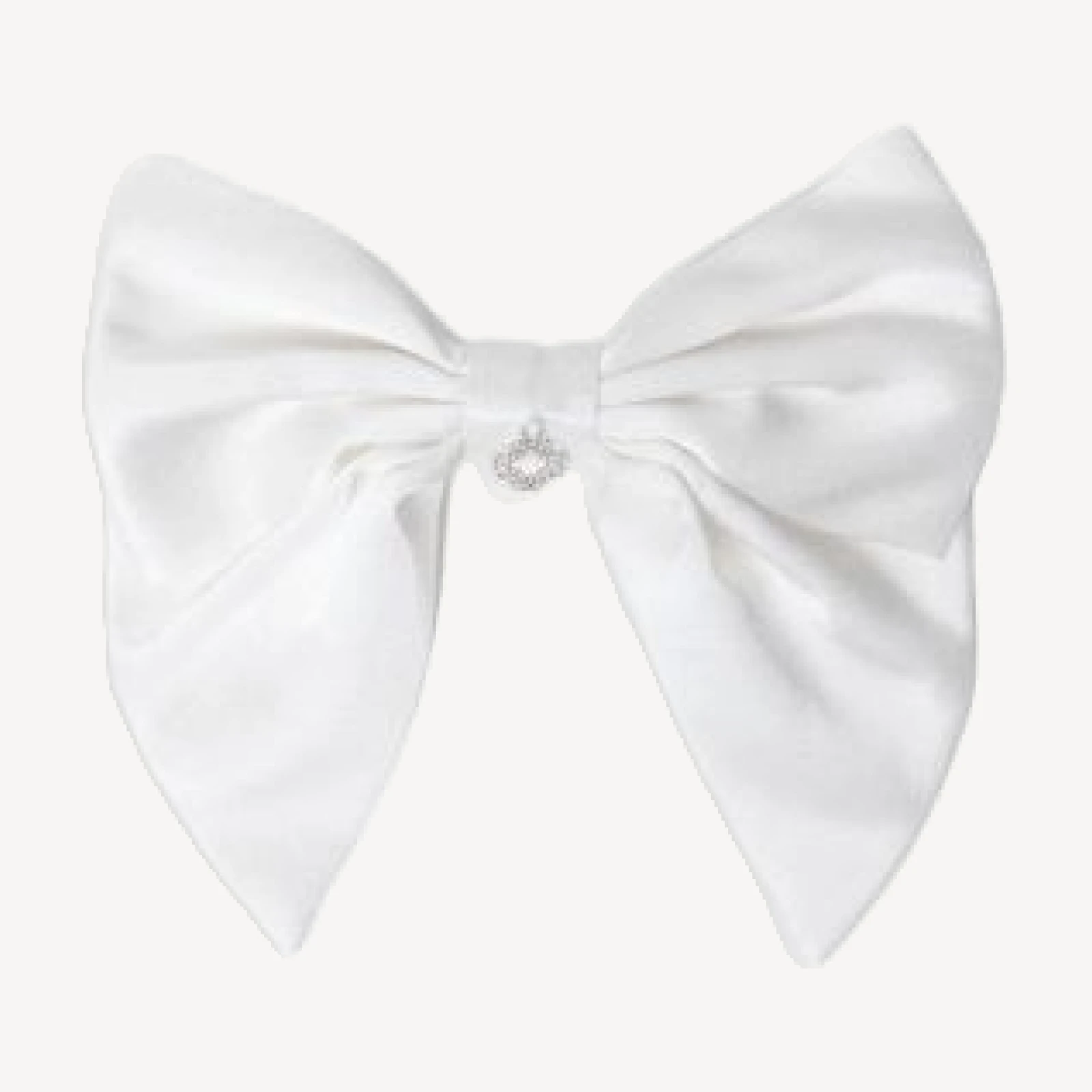 Maje Satin Silk Bow Barrette