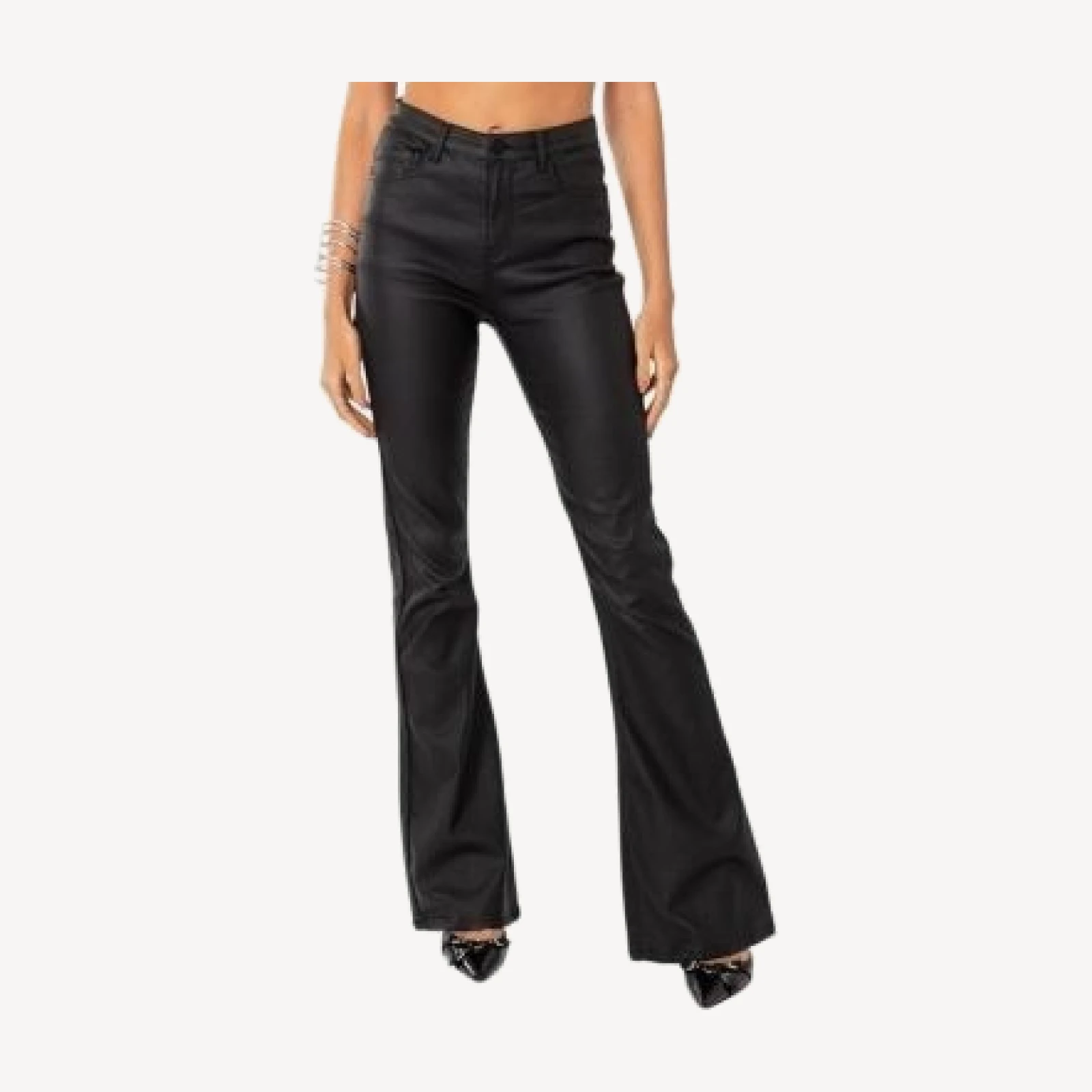 Edikted Luna Flare Jeans