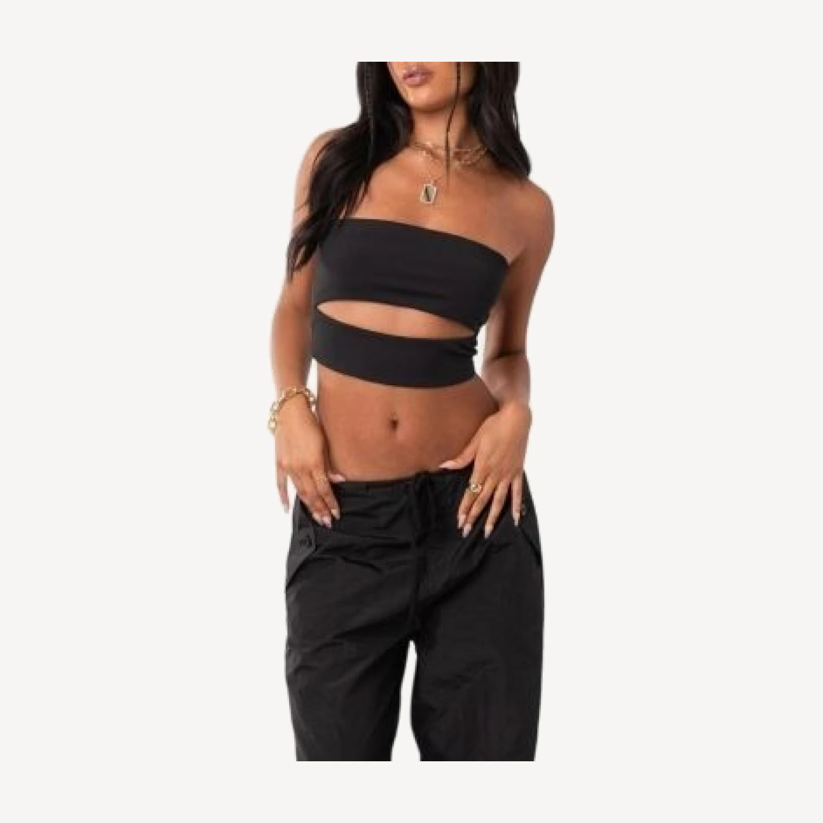 Edikted Darcey Cut-Out Tube Top