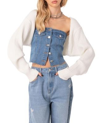 Edikted Anya Shrug Sweater