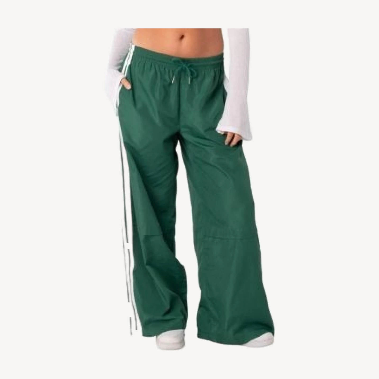 Edikted Fauna Nylon Track Pants