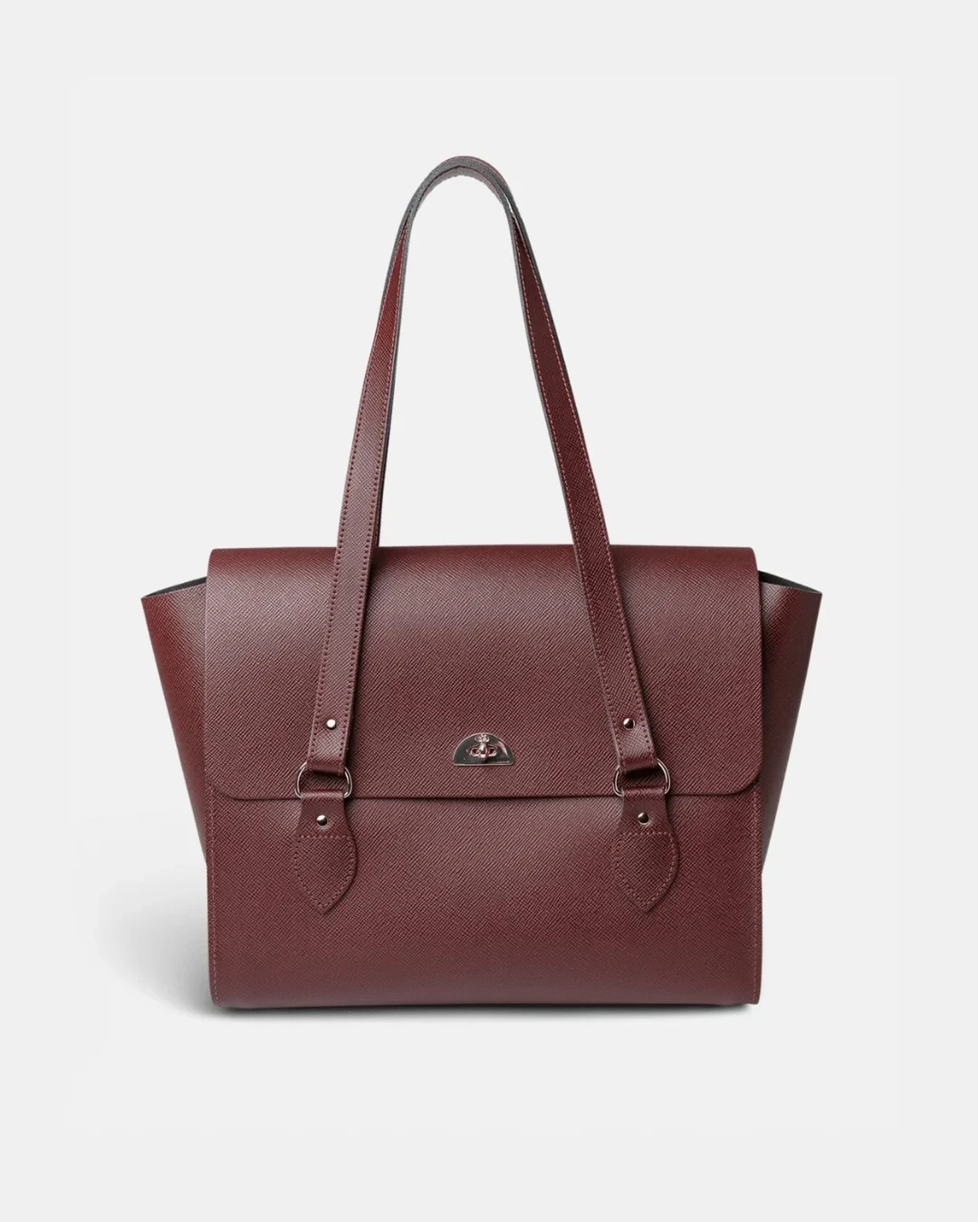 The Emily - Oxblood Saffiano