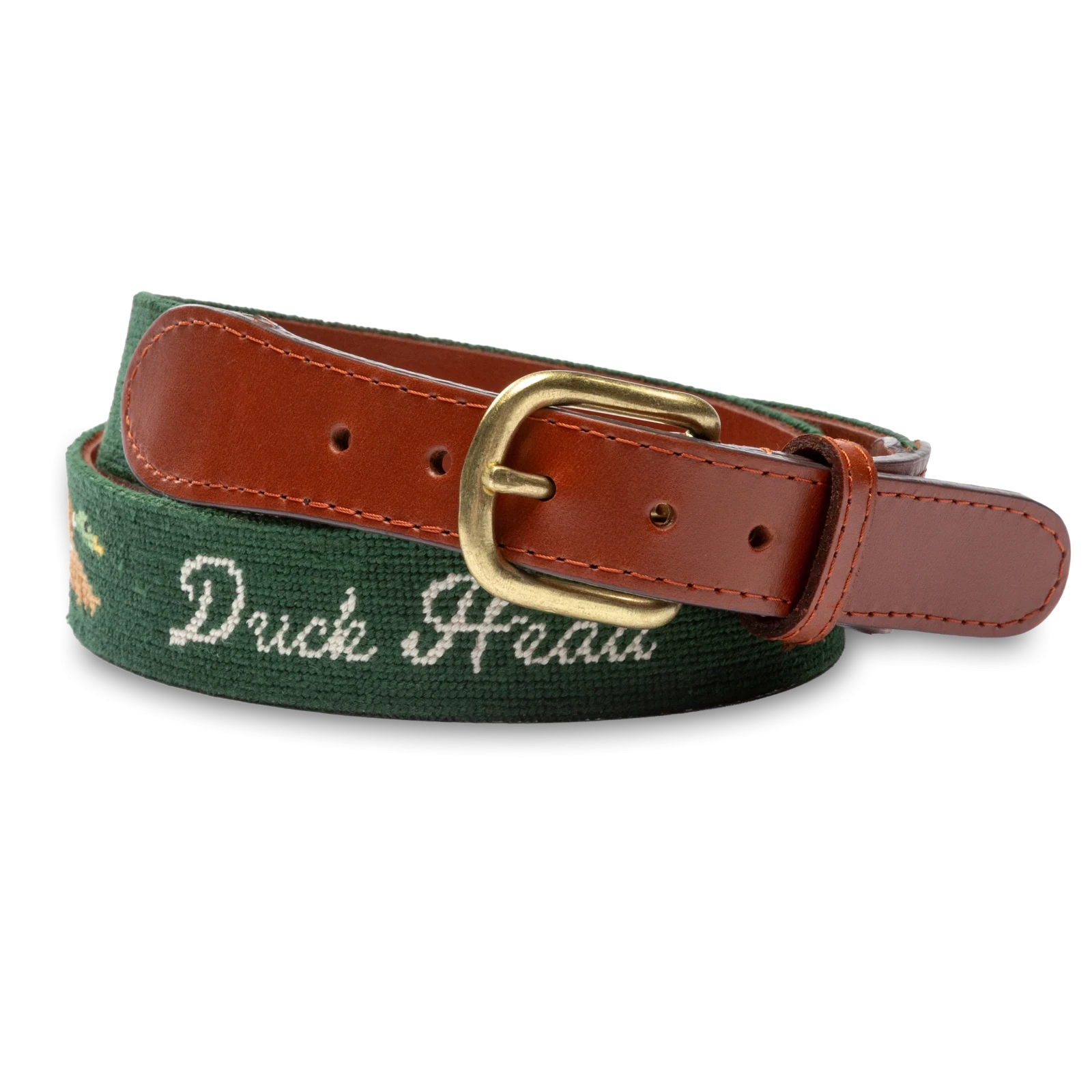 Smathers & Branson Pennant Flag Belt - Hunter Green