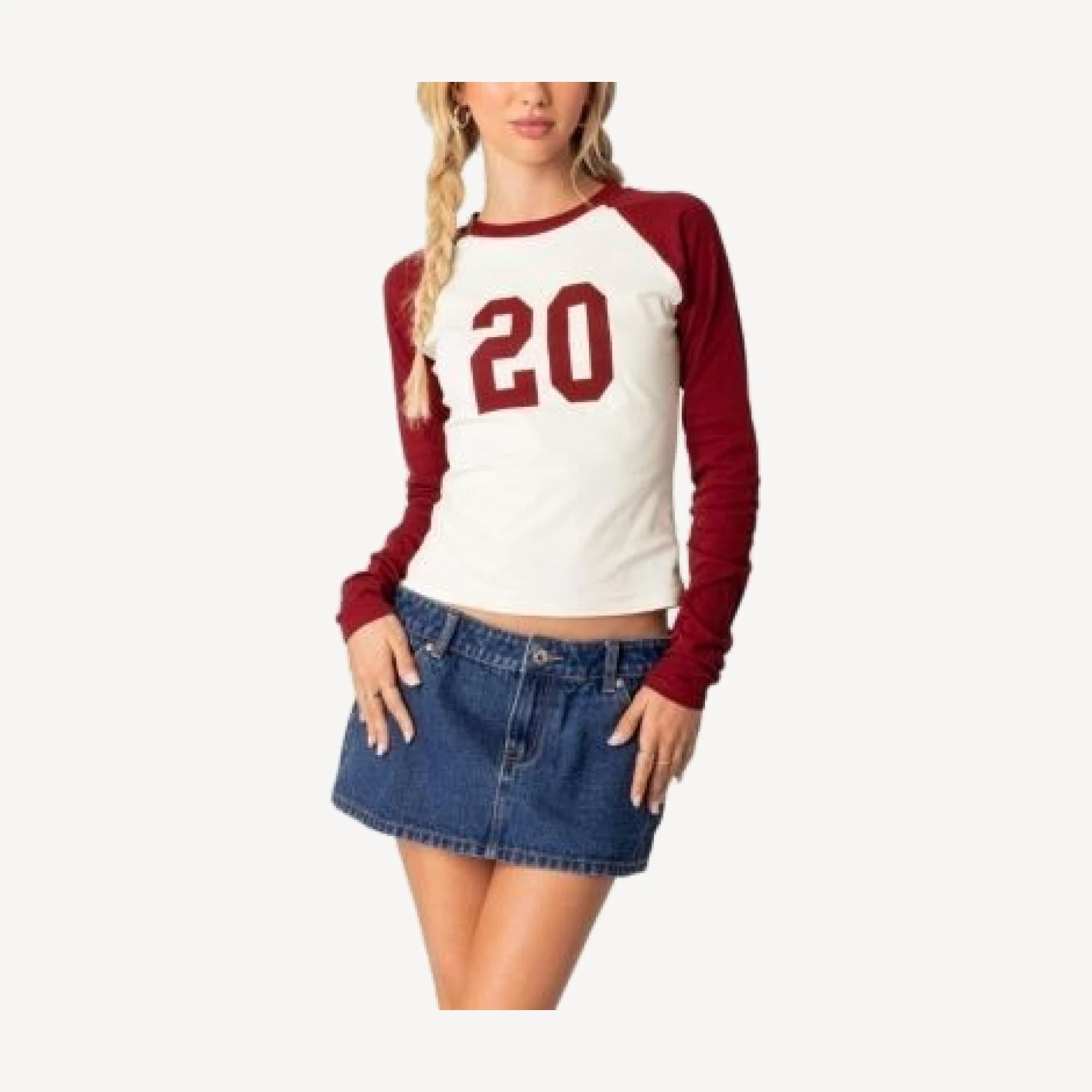 Edikted Feeling 20 Long Sleeve Tee