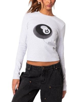 Edikted Billiard Long Sleeve Tee