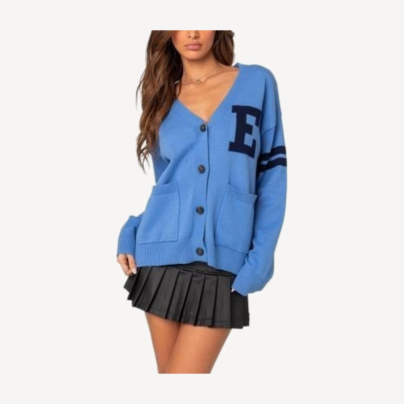 Edikted Emmett Oversized Cardigan