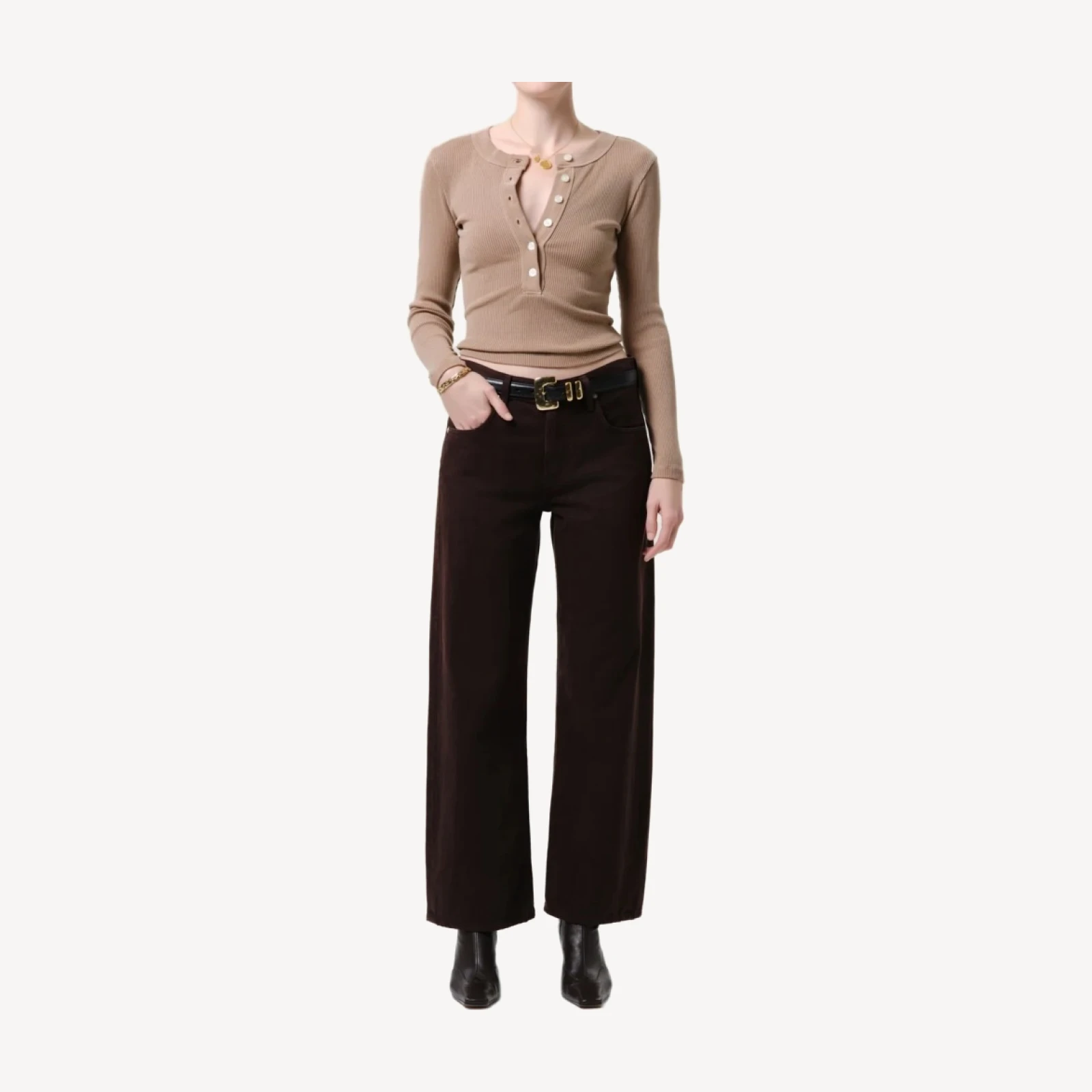 Lindz Easy Straight in Carob