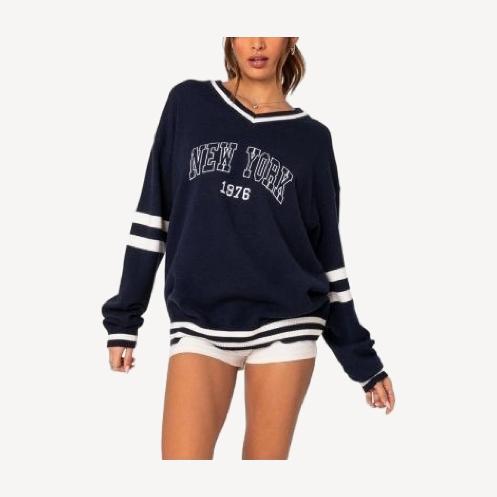 Edikted 90S in New York Oversized Sweater