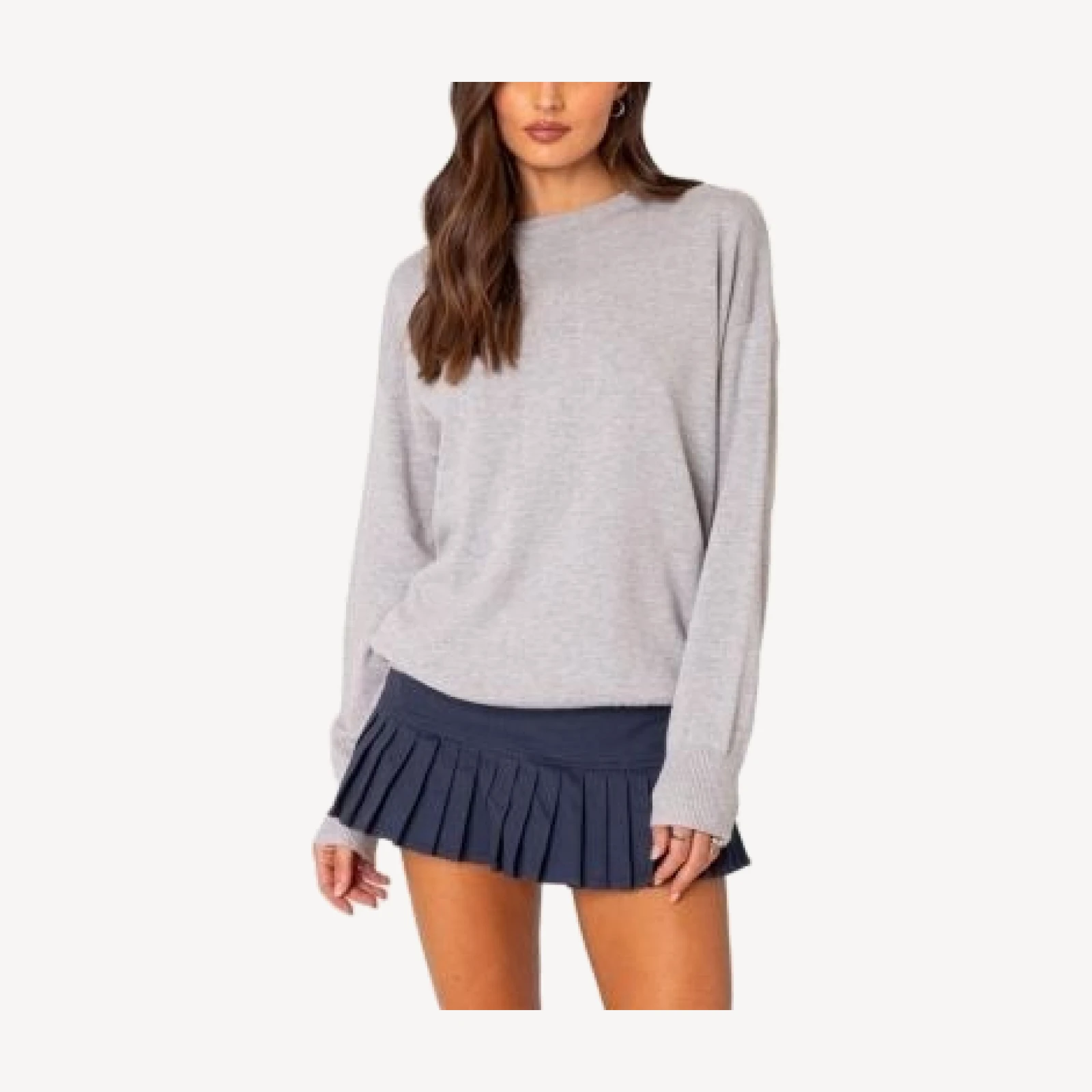 Edikted You Time Oversized Sweater