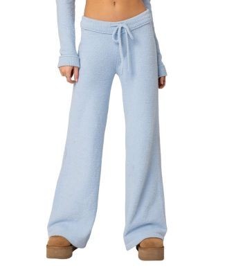 Edikted Plush Super Soft Knit Pants