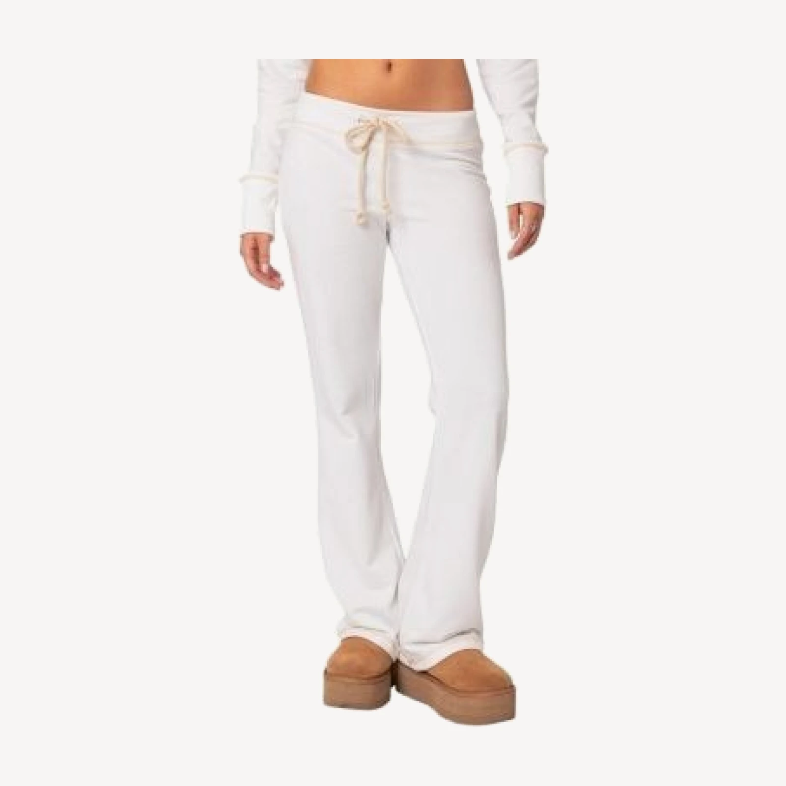 Edikted Alexia Low Rise Sweatpants