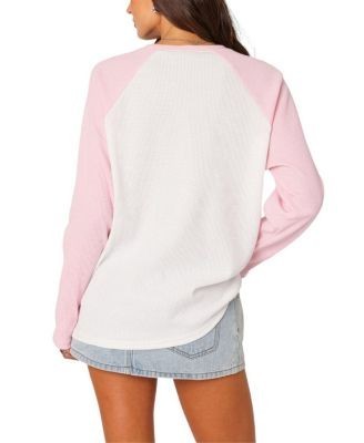 Edikted Me Time Oversized Waffle Top