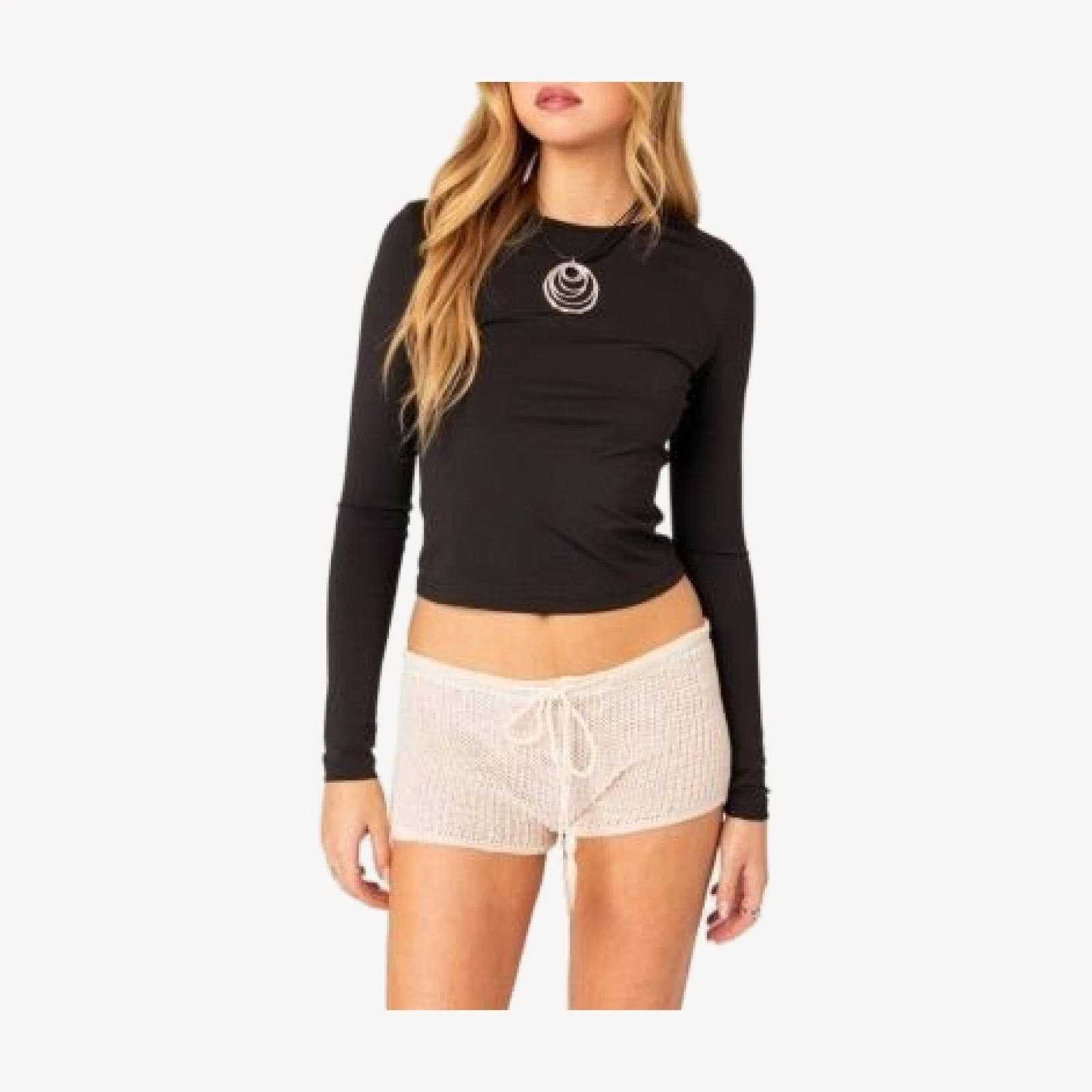 Edikted Tay Long Sleeve Top