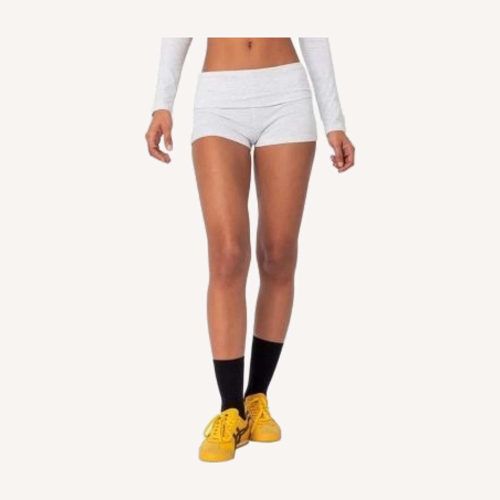 Edikted Meg Fold Over Shorts