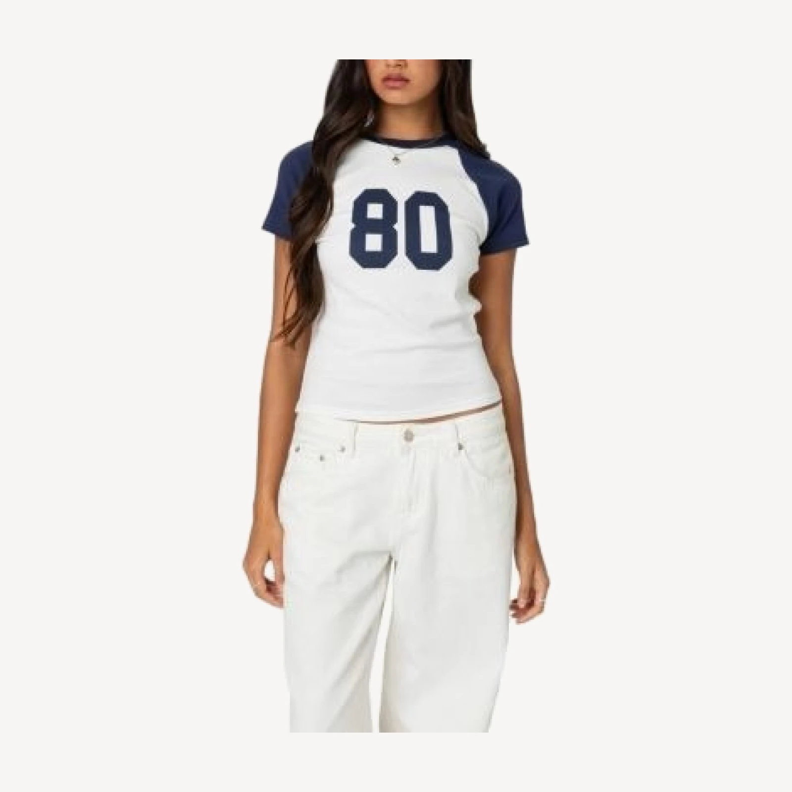 Edikted 80's Raglan Tee