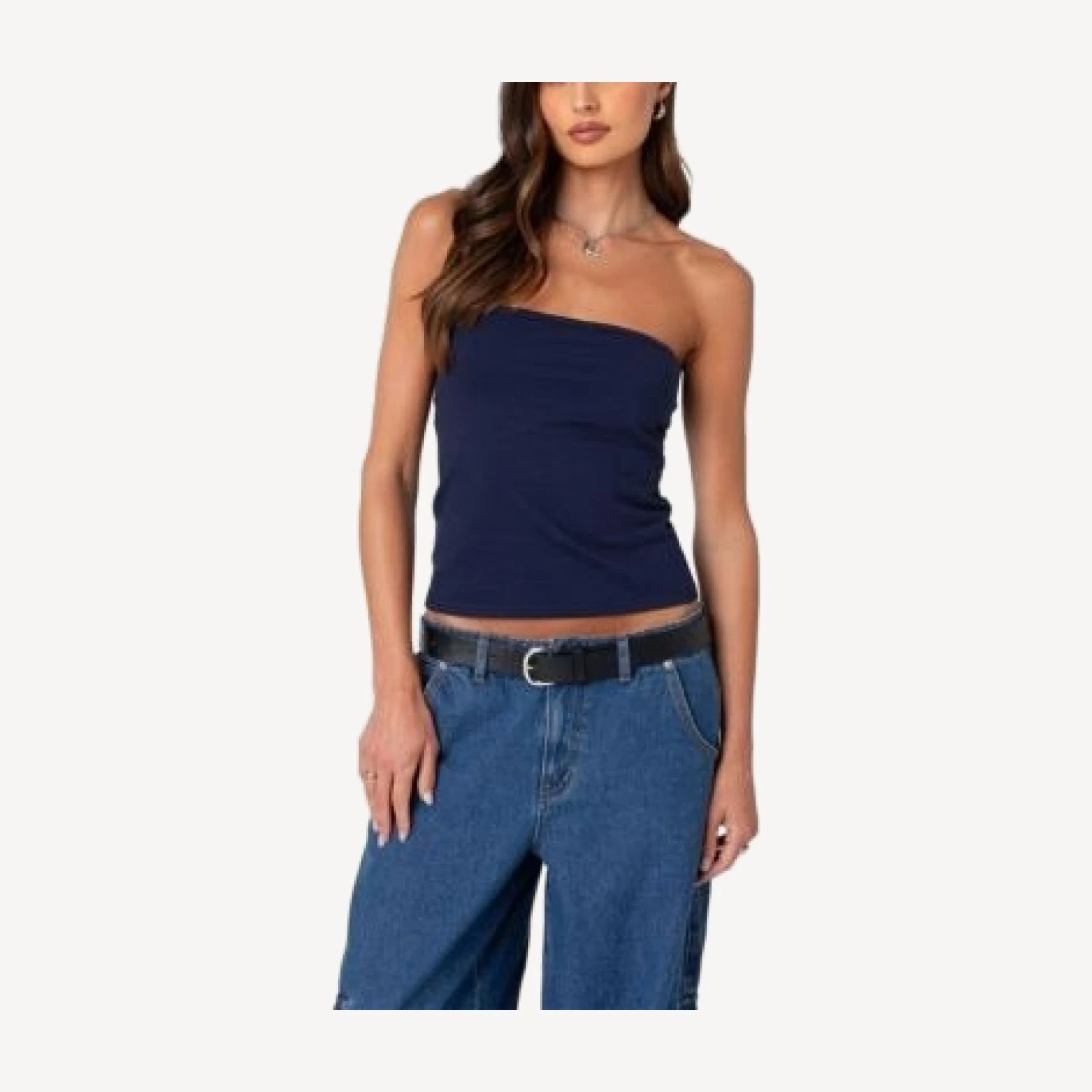 Edikted Built In Bra Tube Top